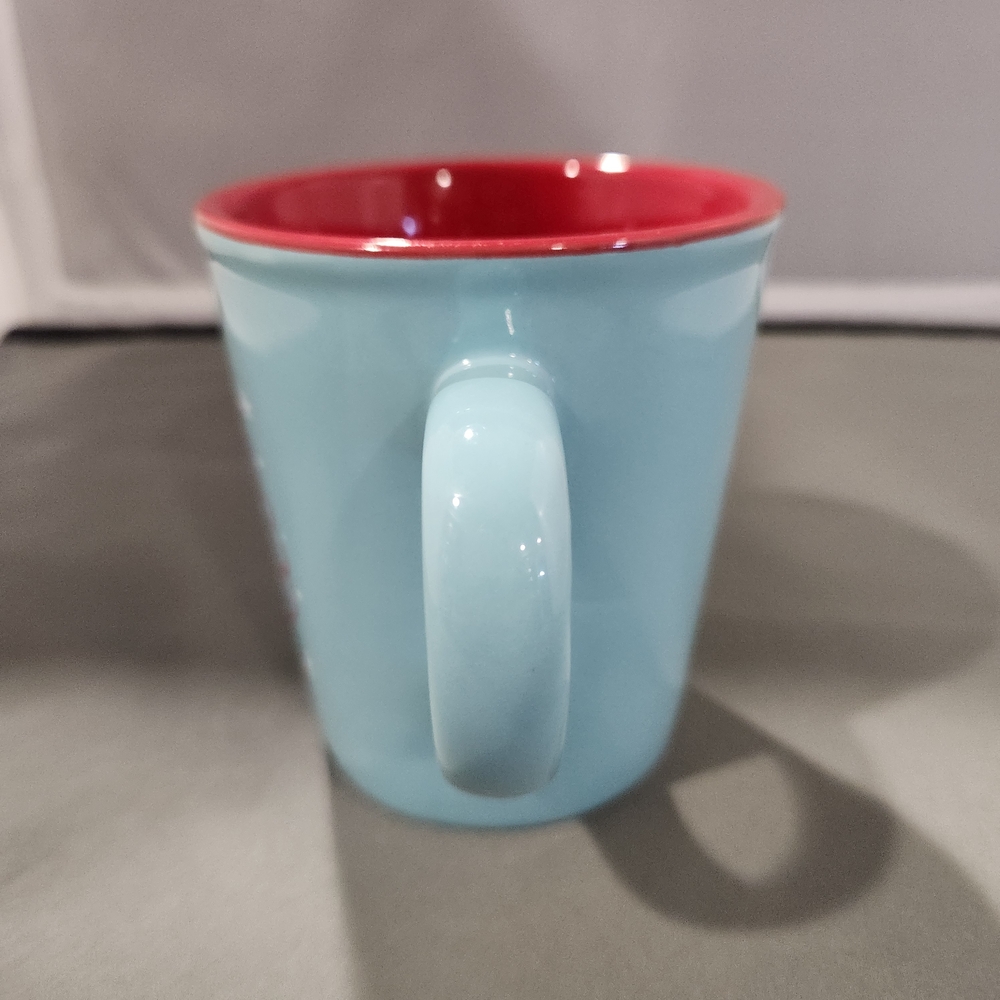 Hallmark Red and Blue Cheer Mug - Picture 2 of 8